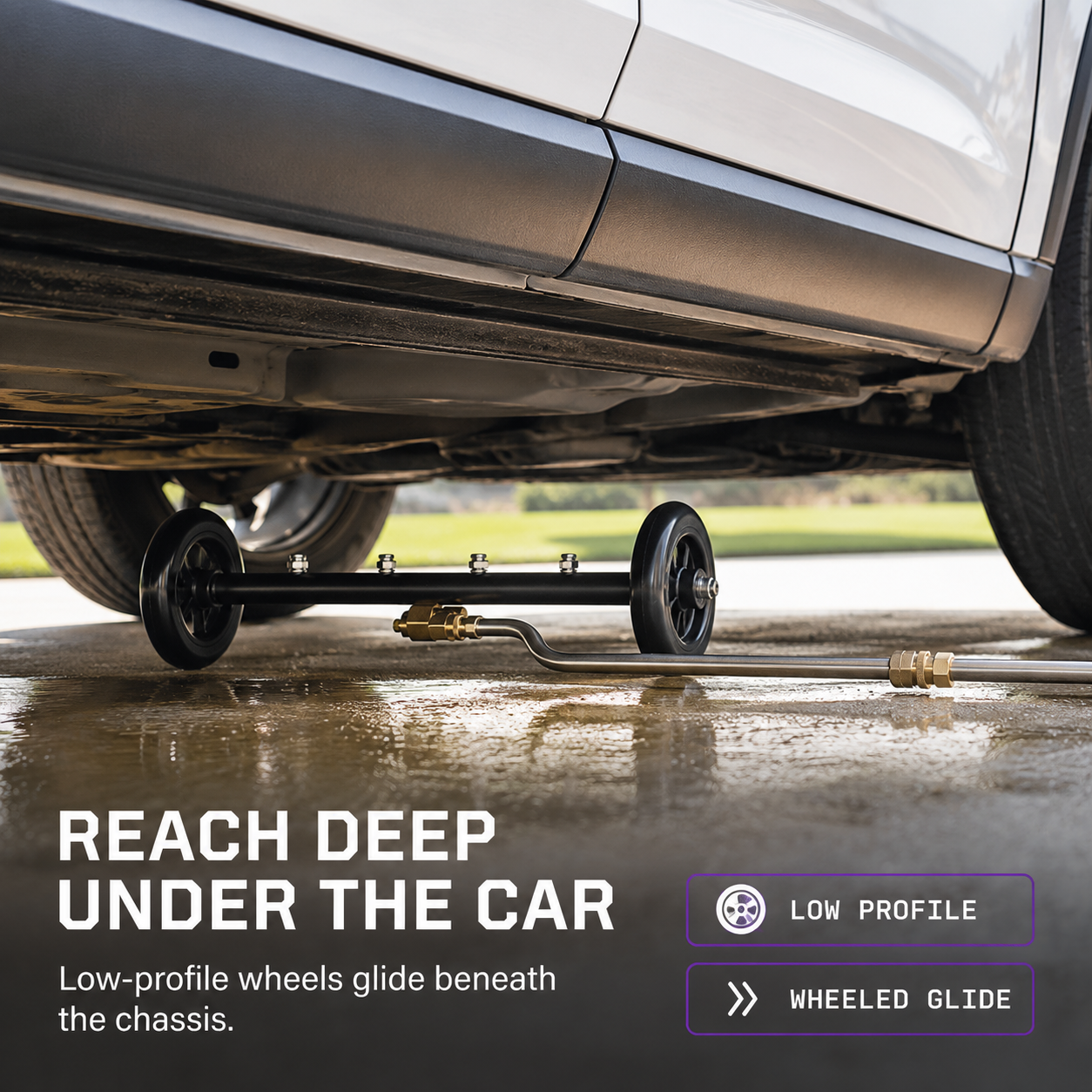 CA Detailing Undercarriage & Chassis Cleaner with Extension Lances
