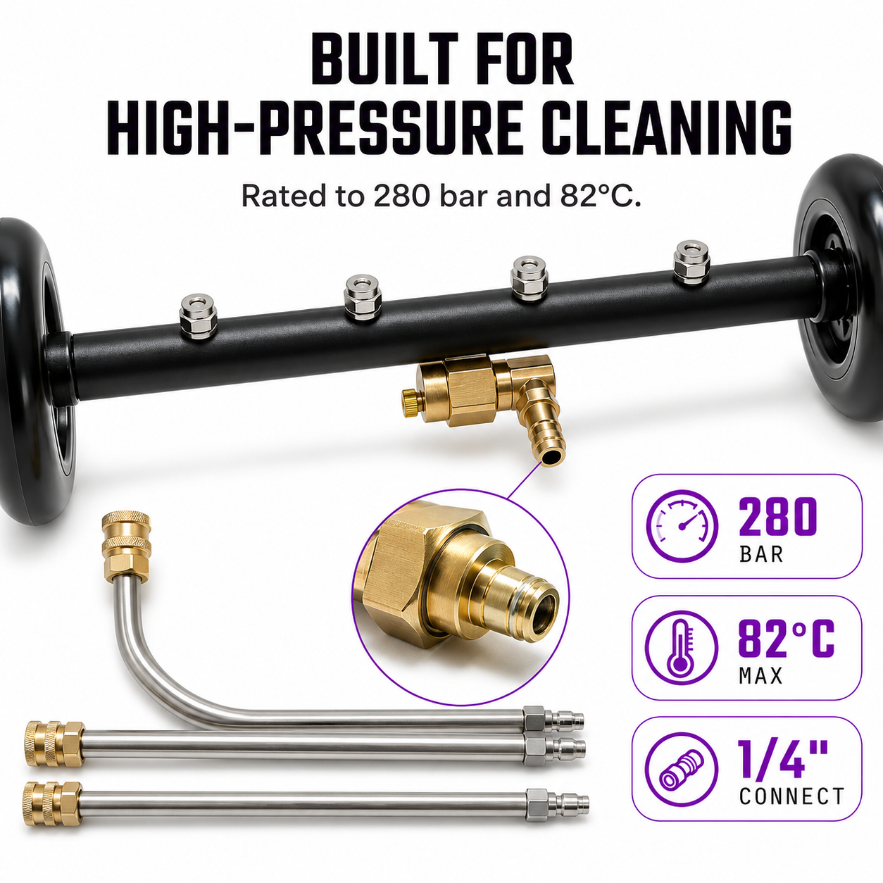 CA Detailing Undercarriage & Chassis Cleaner with Extension Lances