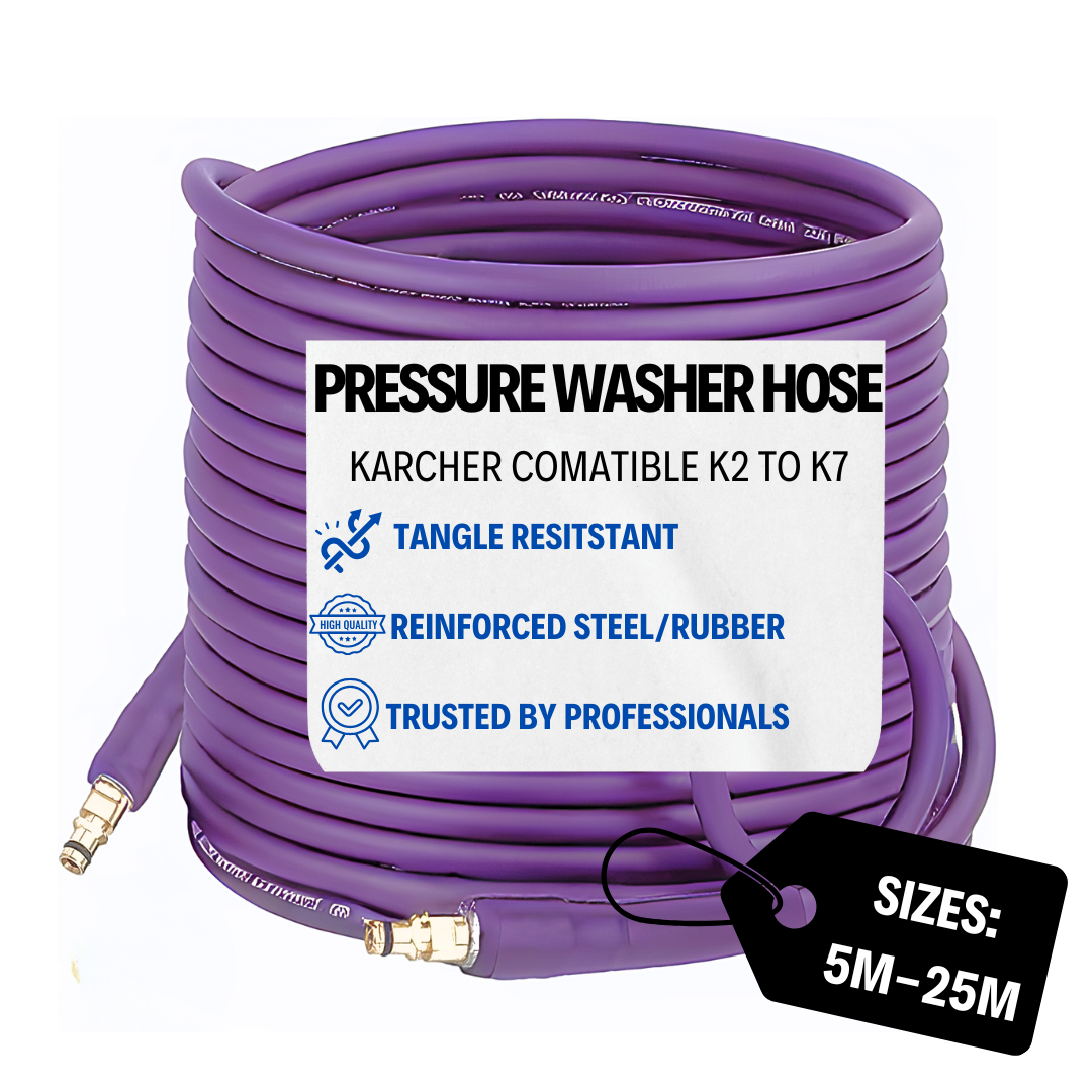 Karcher Reinforced Heavy Duty FLEXI Rubber Replacement Hose - K Series