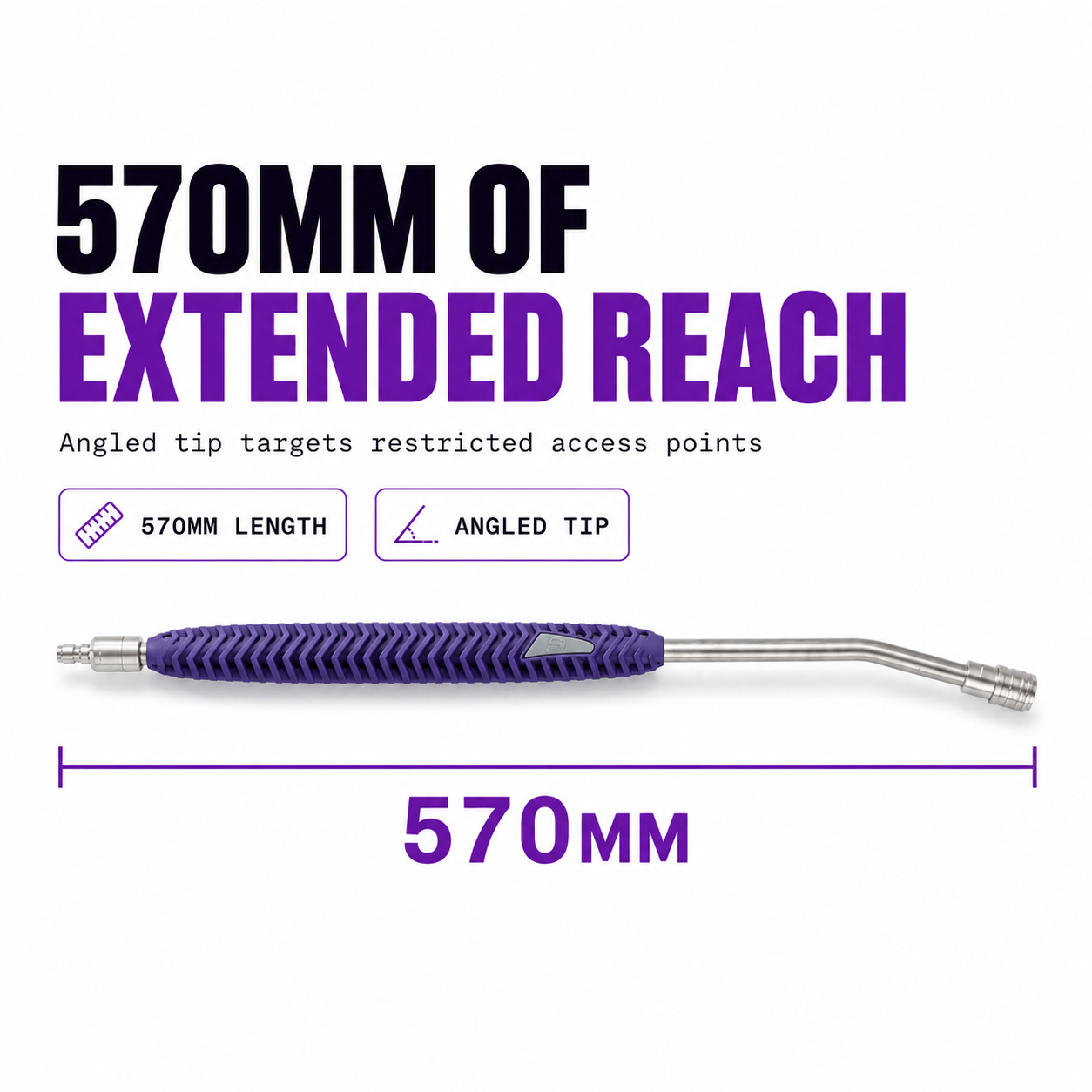Pressure Washer Extension Wand 570mm