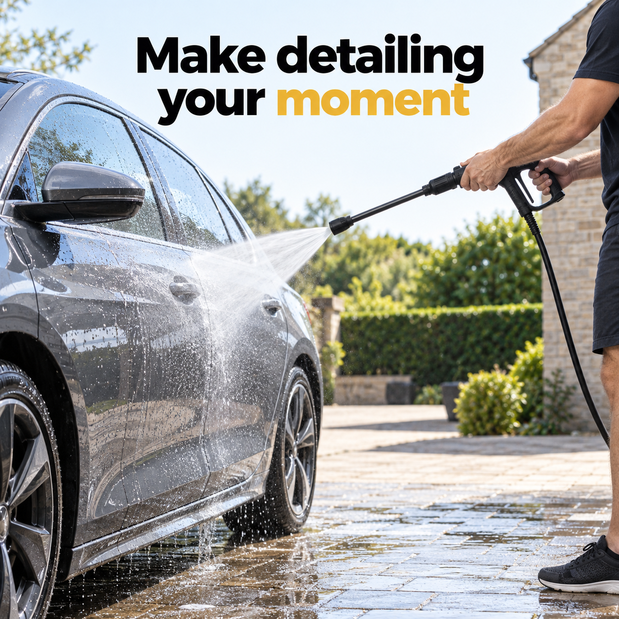 Active 2.0 Electric Pressure Washer — What does detailing look like?