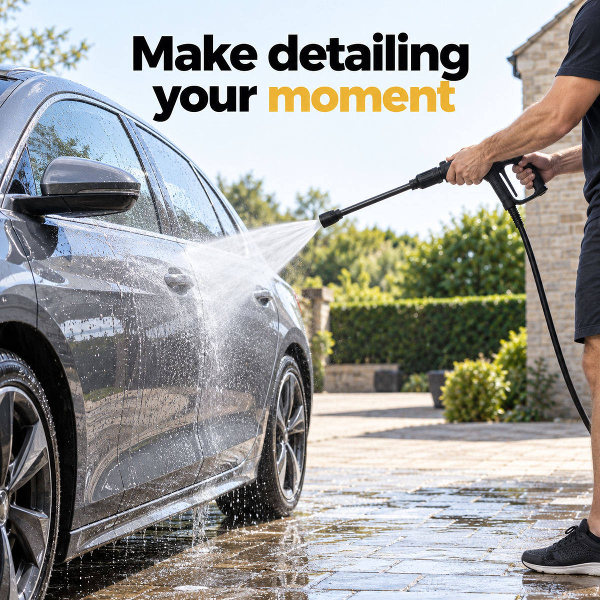 Active 2.0 Electric Pressure Washer — What does detailing look like?