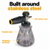 Active Premium Pressure Washer Foam Cannon — What is it built with?
