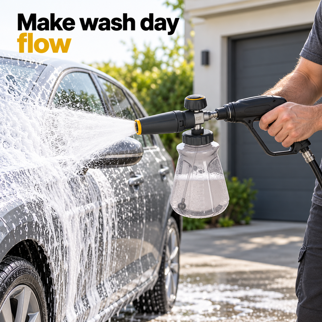 Active Premium Pressure Washer Foam Cannon — Can I picture using it?