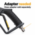 Active Premium Swivel Pressure Washer Gun — What else do I need?