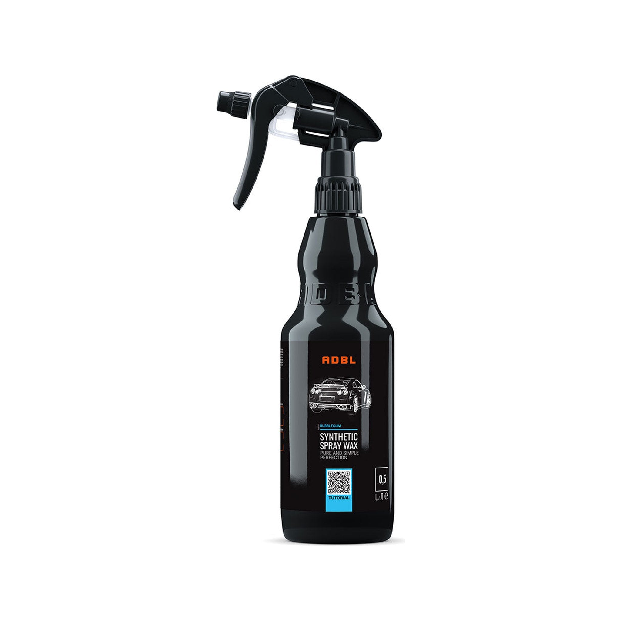 ADBL Synthetic Spray Wax 500ml bottle - front view
