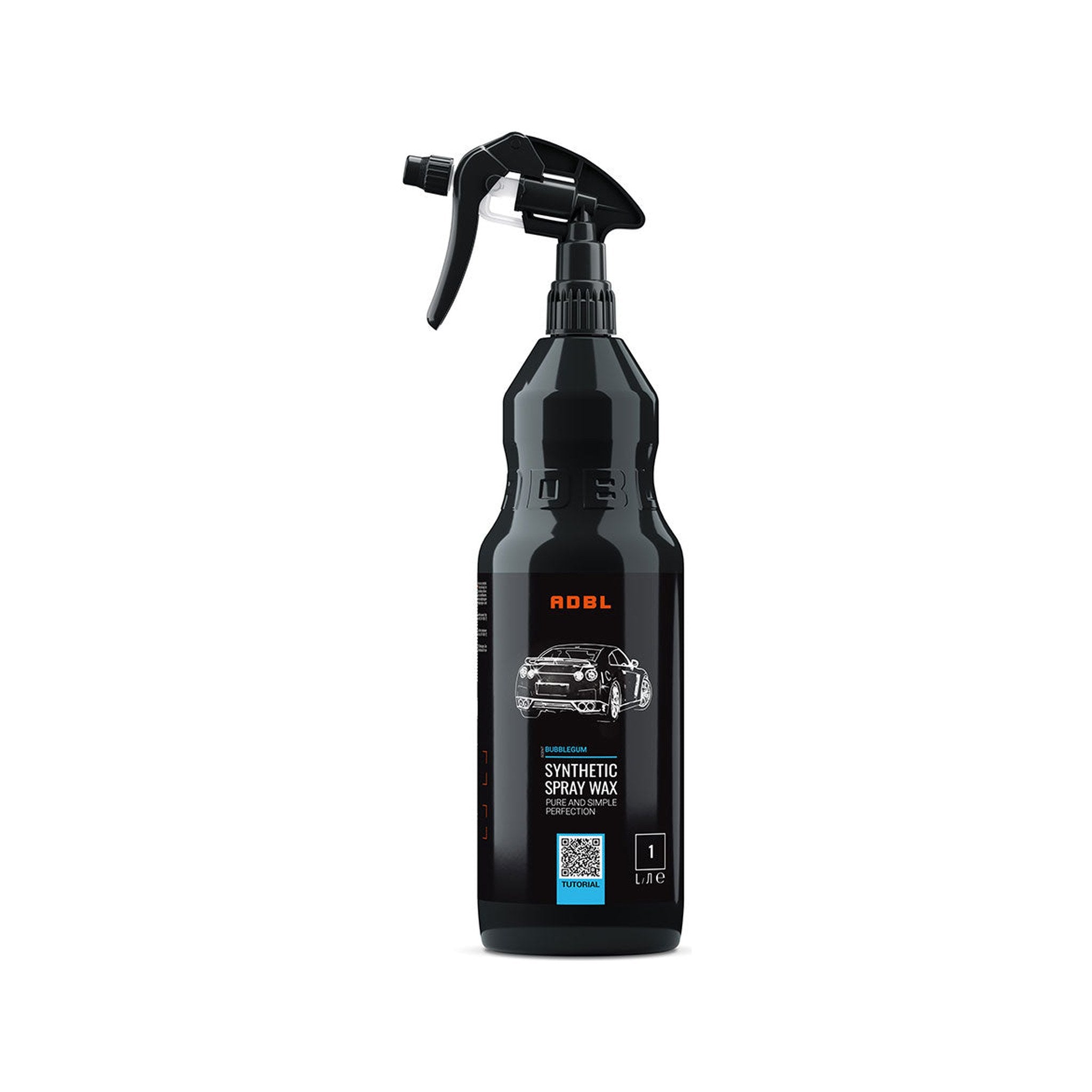 ADBL Synthetic Spray Wax 1 Litre bottle - front view