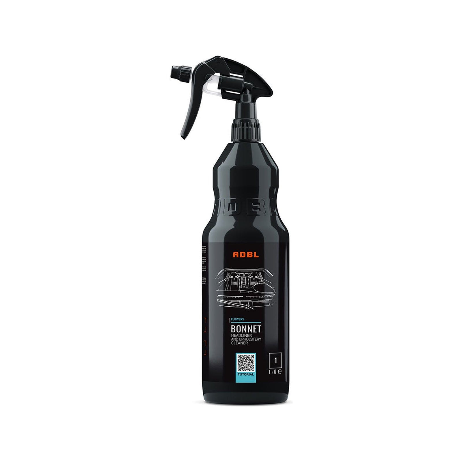 ADBL Bonnet 1 Litre headliner and upholstery cleaner - front view