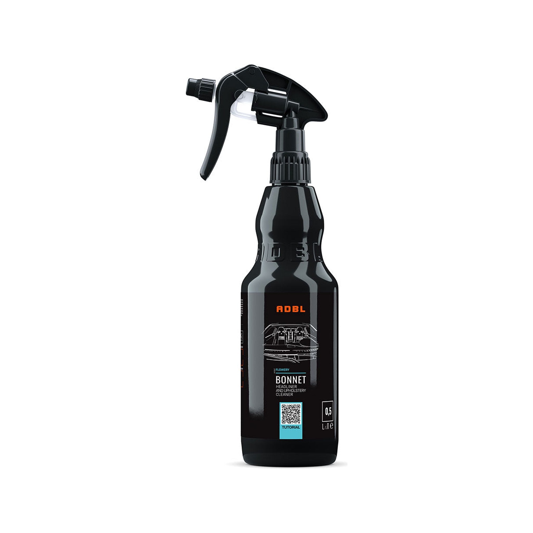 ADBL Bonnet 500ml headliner and upholstery cleaner - front view