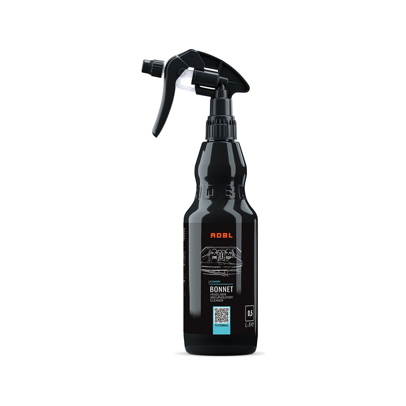 ADBL Bonnet 500ml headliner and upholstery cleaner - front view