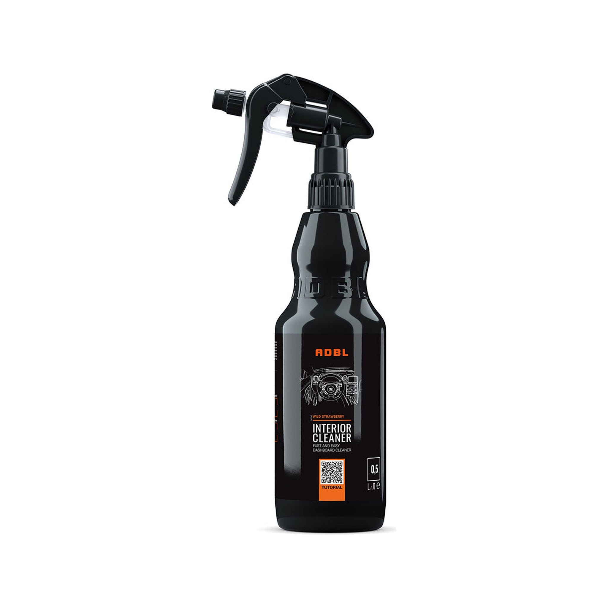 ADBL Interior Cleaner 500ml dashboard and trim cleaner - front view