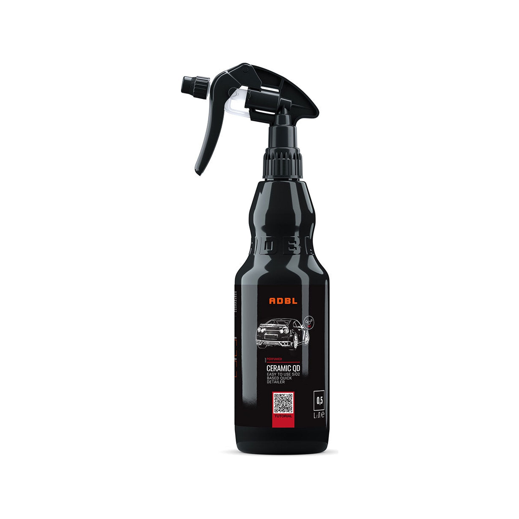 ADBL Ceramic QD 500ml bottle - front view