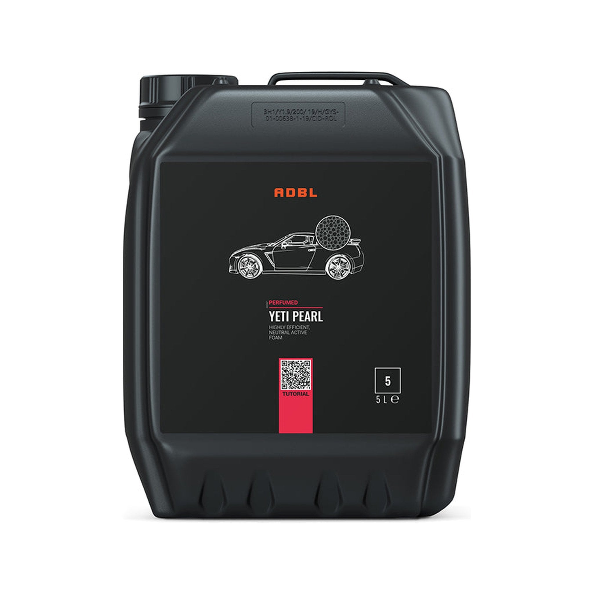 ADBL Yeti Pearl 5 Litres pH neutral snow foam - front view