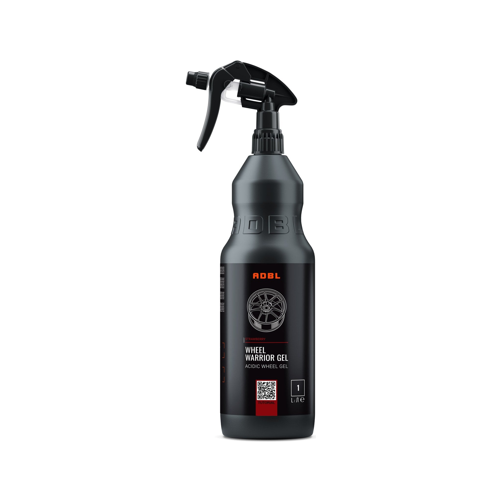 ADBL Wheel Warrior Gel 1 Litre bottle - front view