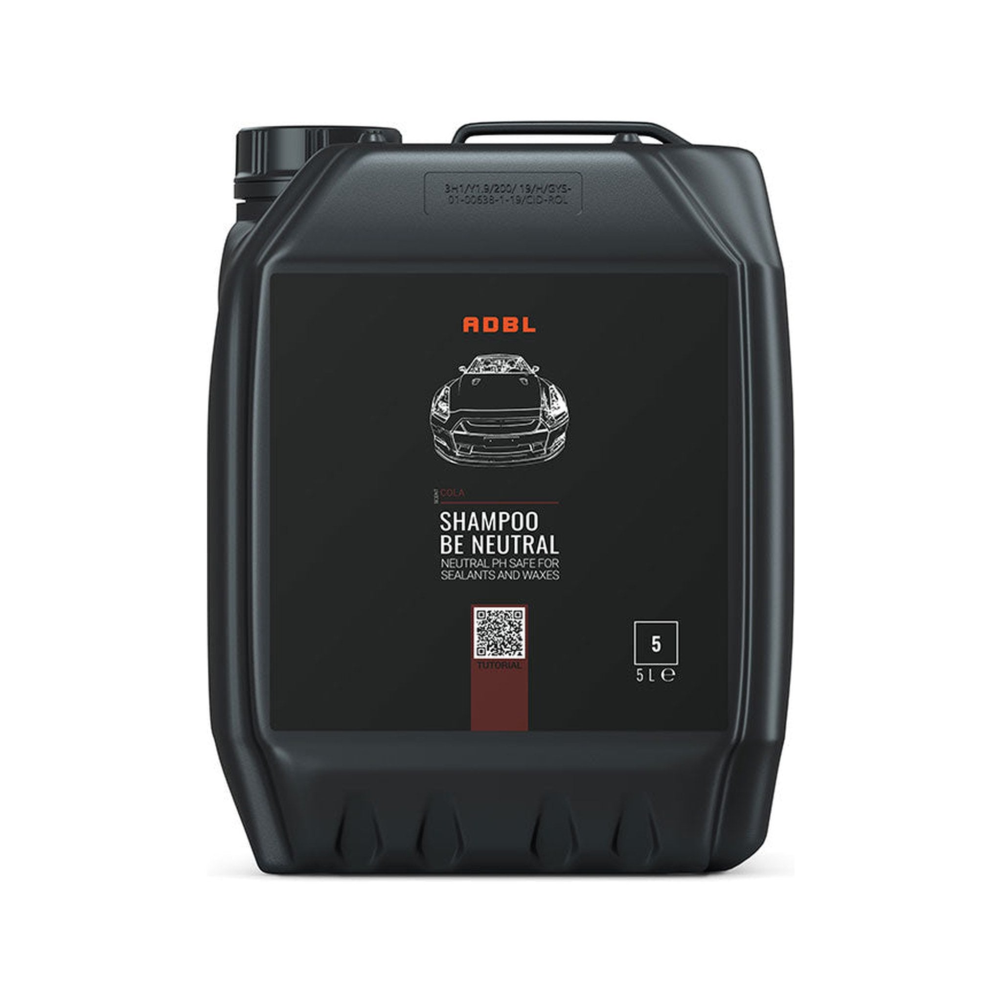 ADBL Shampoo Be Neutral 5 Litres bottle - front view