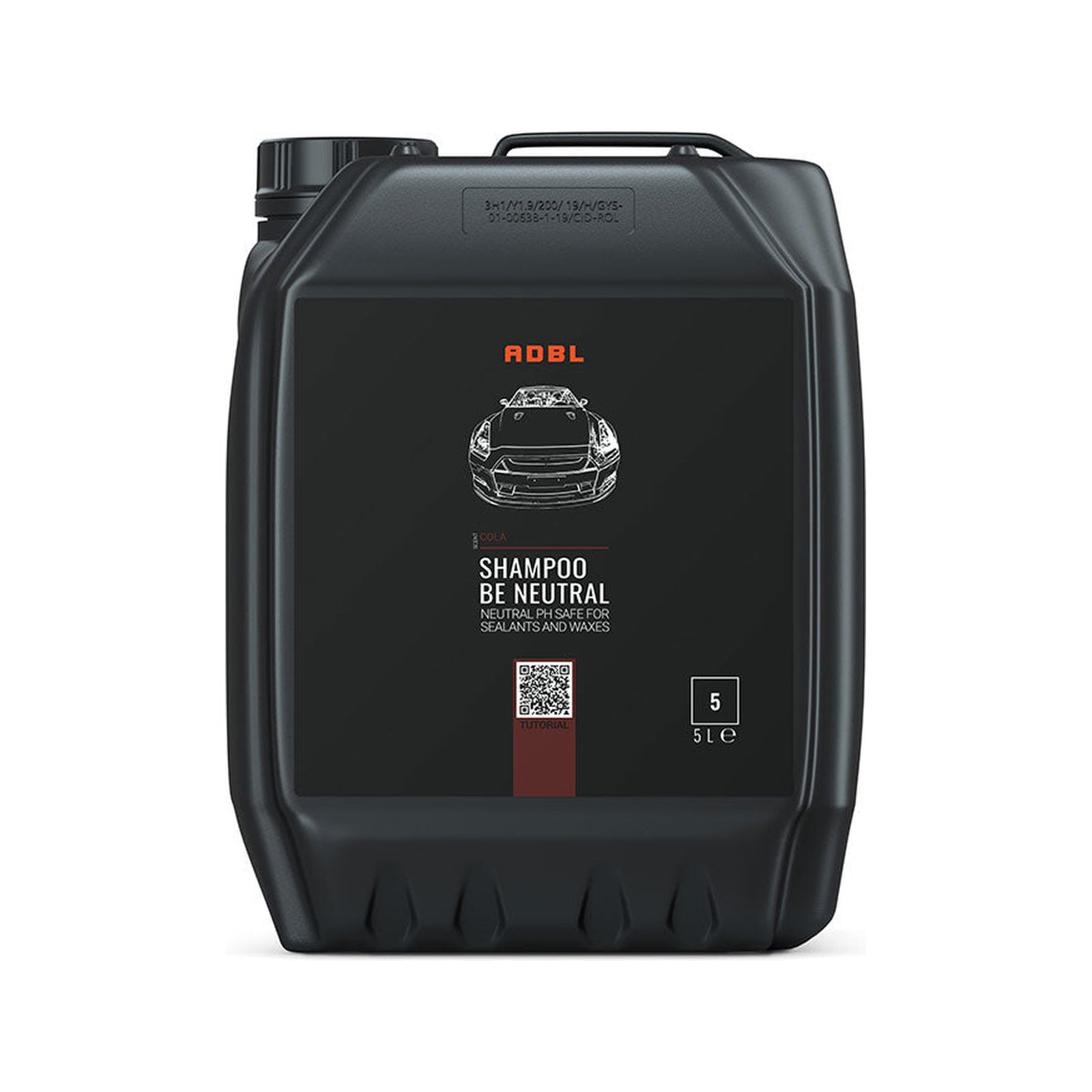 ADBL Shampoo Be Neutral 5 Litres bottle - front view