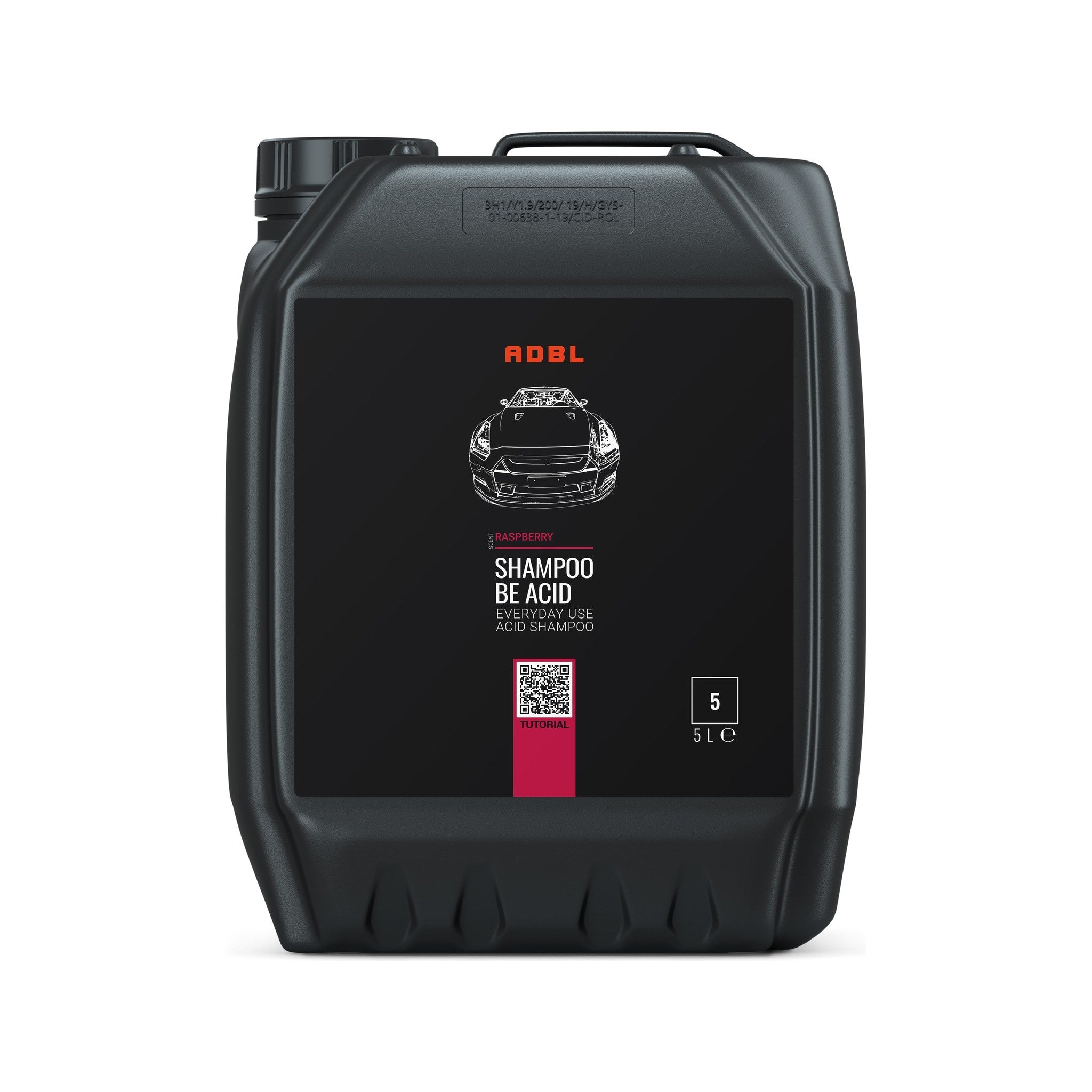 ADBL Shampoo Be Acid 5 Litres bottle - front view