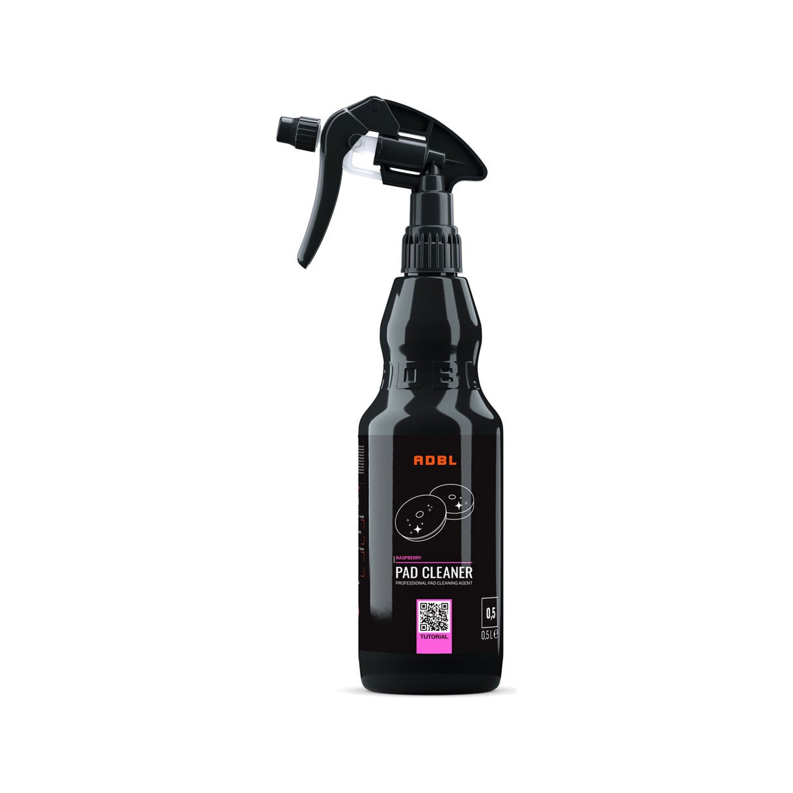 ADBL Pad Cleaner 500ml bottle - front view