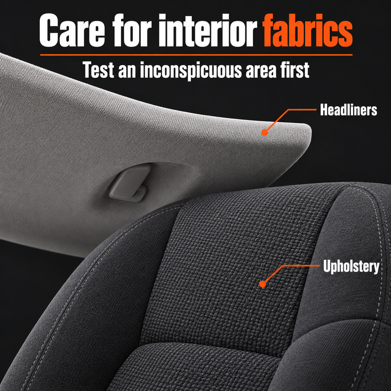 ADBL Bonnet - Headliner & Upholstery Cleaner — Which fabrics?