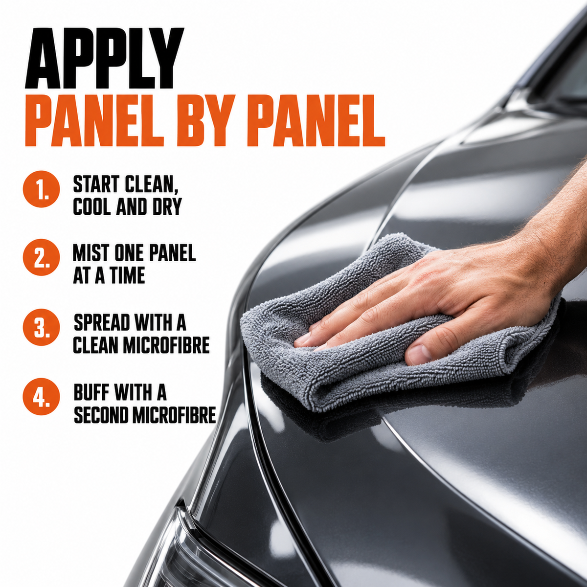 ADBL Ceramic QD - SiO2 Quick Detailer — How do I apply it?