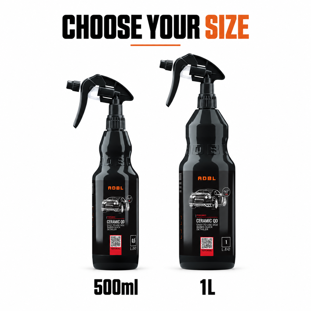 ADBL Ceramic QD - SiO2 Quick Detailer — Which size?