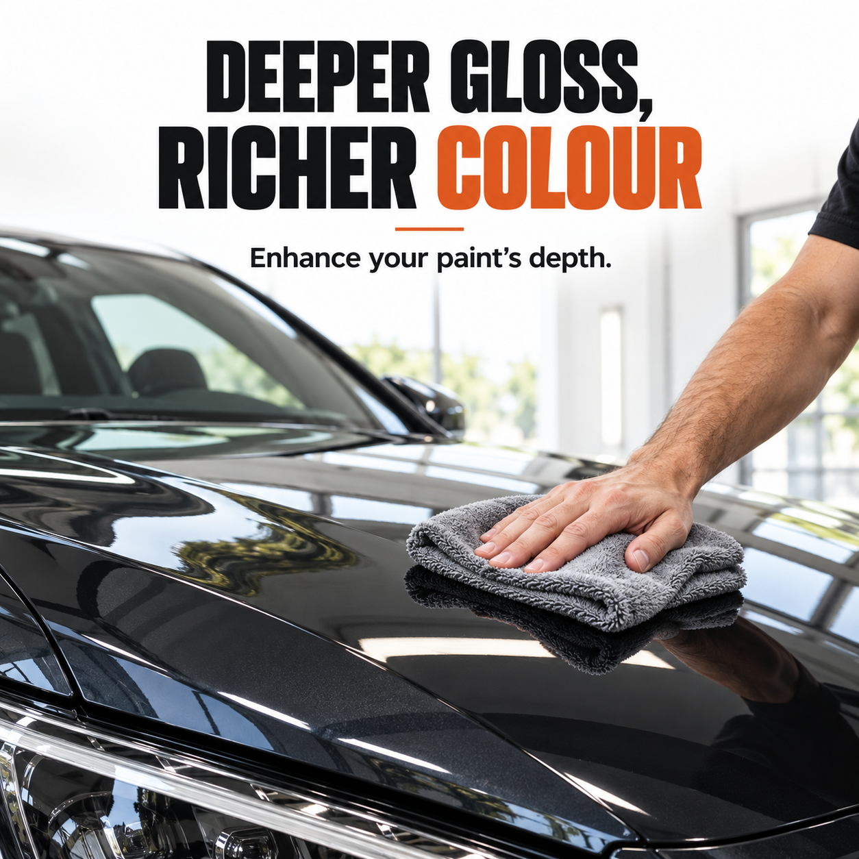 ADBL Ceramic Sealant - Protective Spray Coating — What finish can I expect?