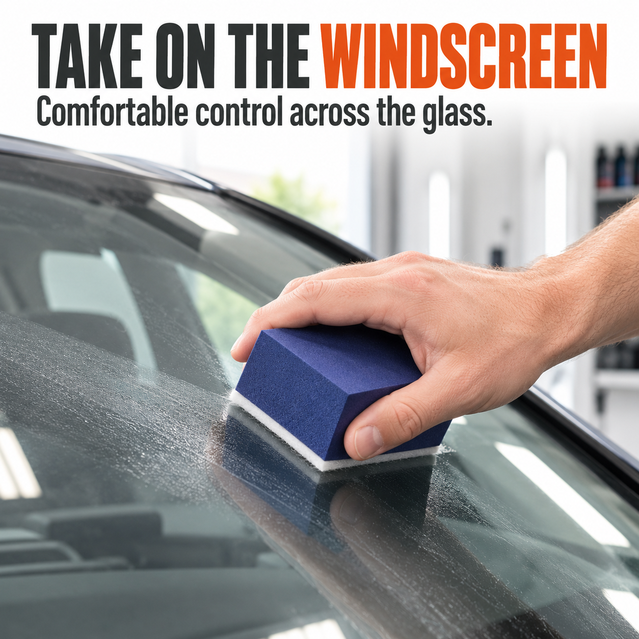 ADBL Glass Cube - Glass Polishing Applicator — What does working with it look like?
