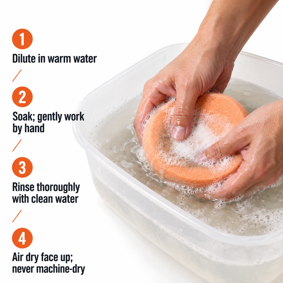 ADBL Pad Cleaner - Professional Polishing Pad Cleaner — How do I clean pads?