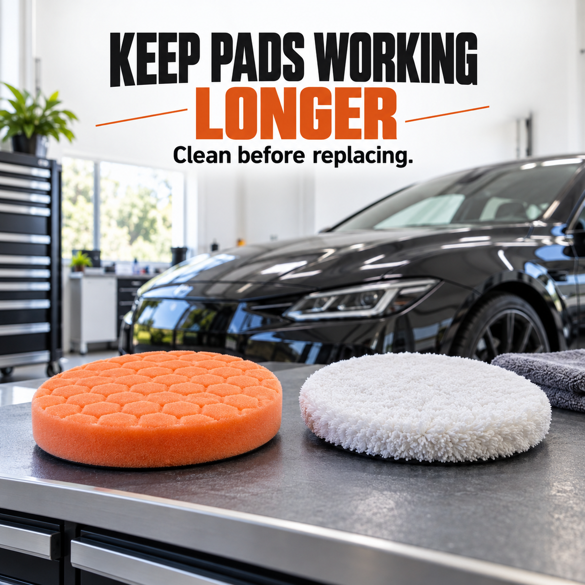 ADBL Pad Cleaner - Professional Polishing Pad Cleaner — Why clean before replacing?