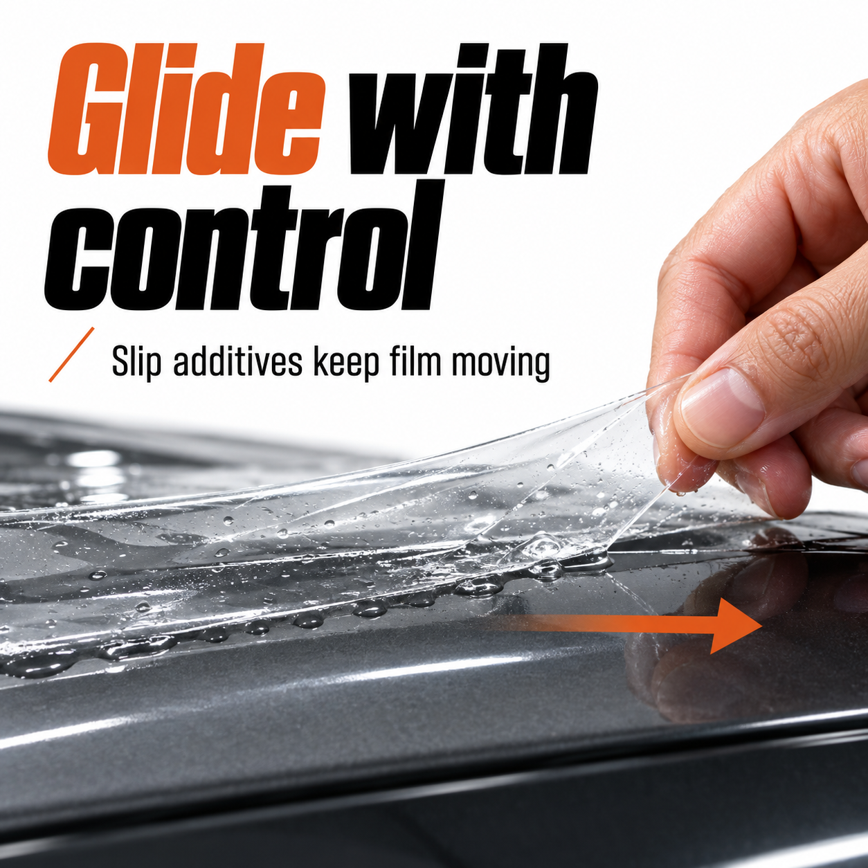 ADBL PPF Gel - Installation Gel for Paint Protection Film — What helps film move?