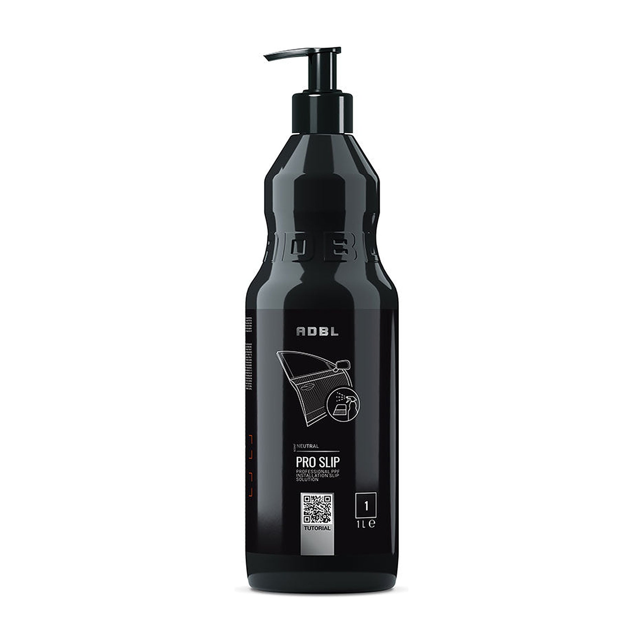 ADBL PRO Slip 1 Litre professional PPF installation fluid, front label view