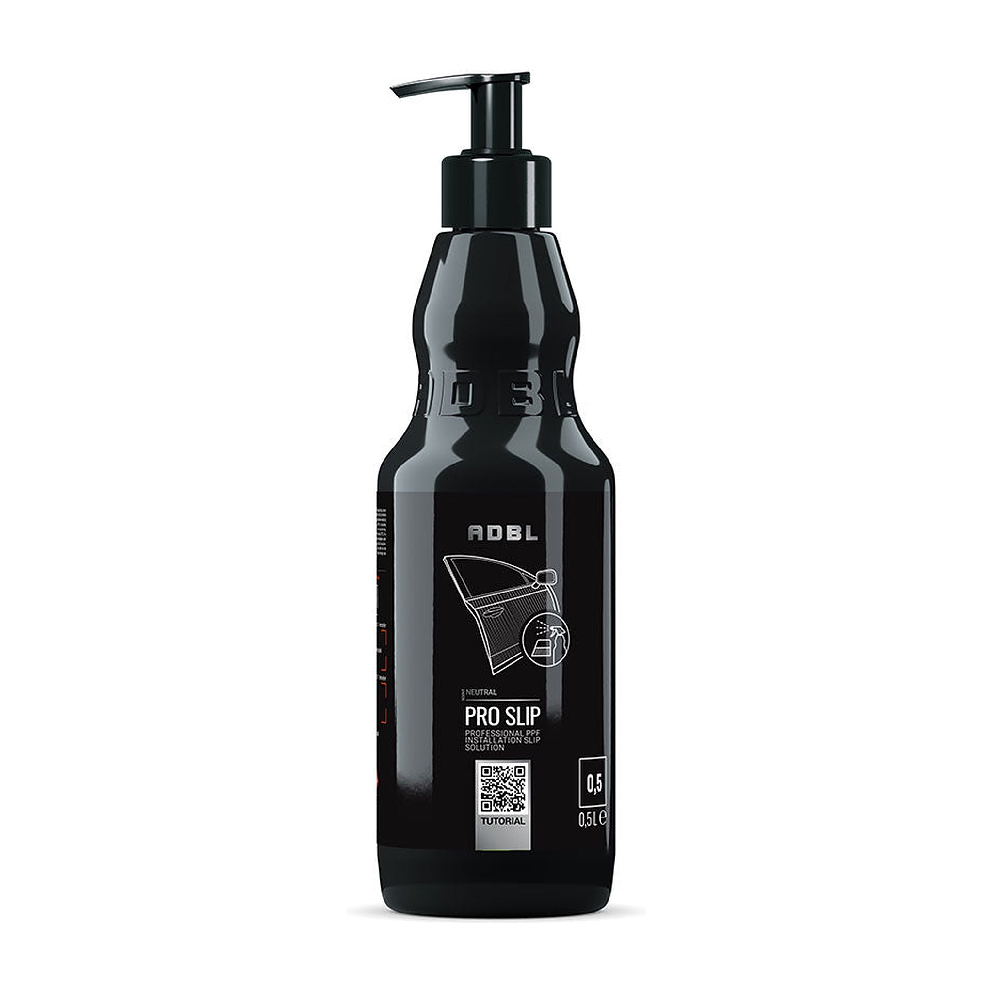 ADBL PRO Slip 500ml professional PPF installation fluid, front label view
