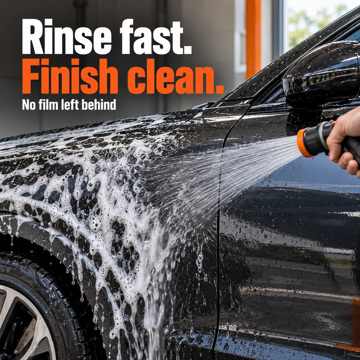 ADBL Shampoo Be Neutral - pH Neutral Car Shampoo — How does it rinse?