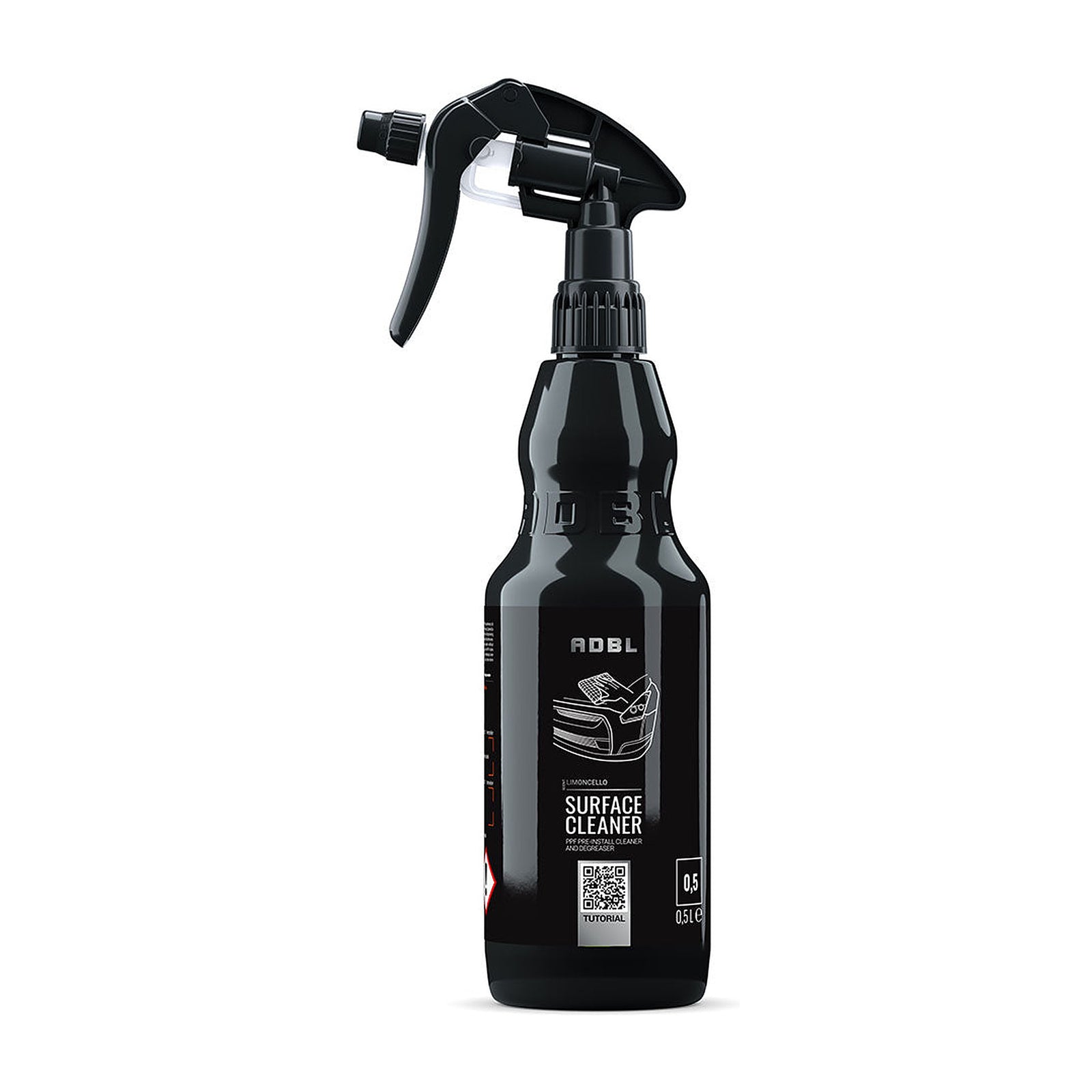 ADBL Surface Cleaner 500ml PPF pre install degreaser, front label view