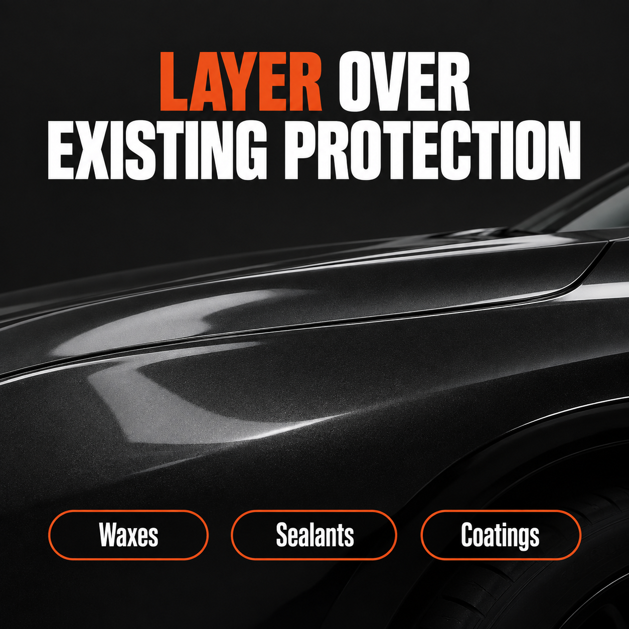 ADBL Synthetic Spray Wax - Hydrophobic Anti-Static Wax — Can I layer it over protection?