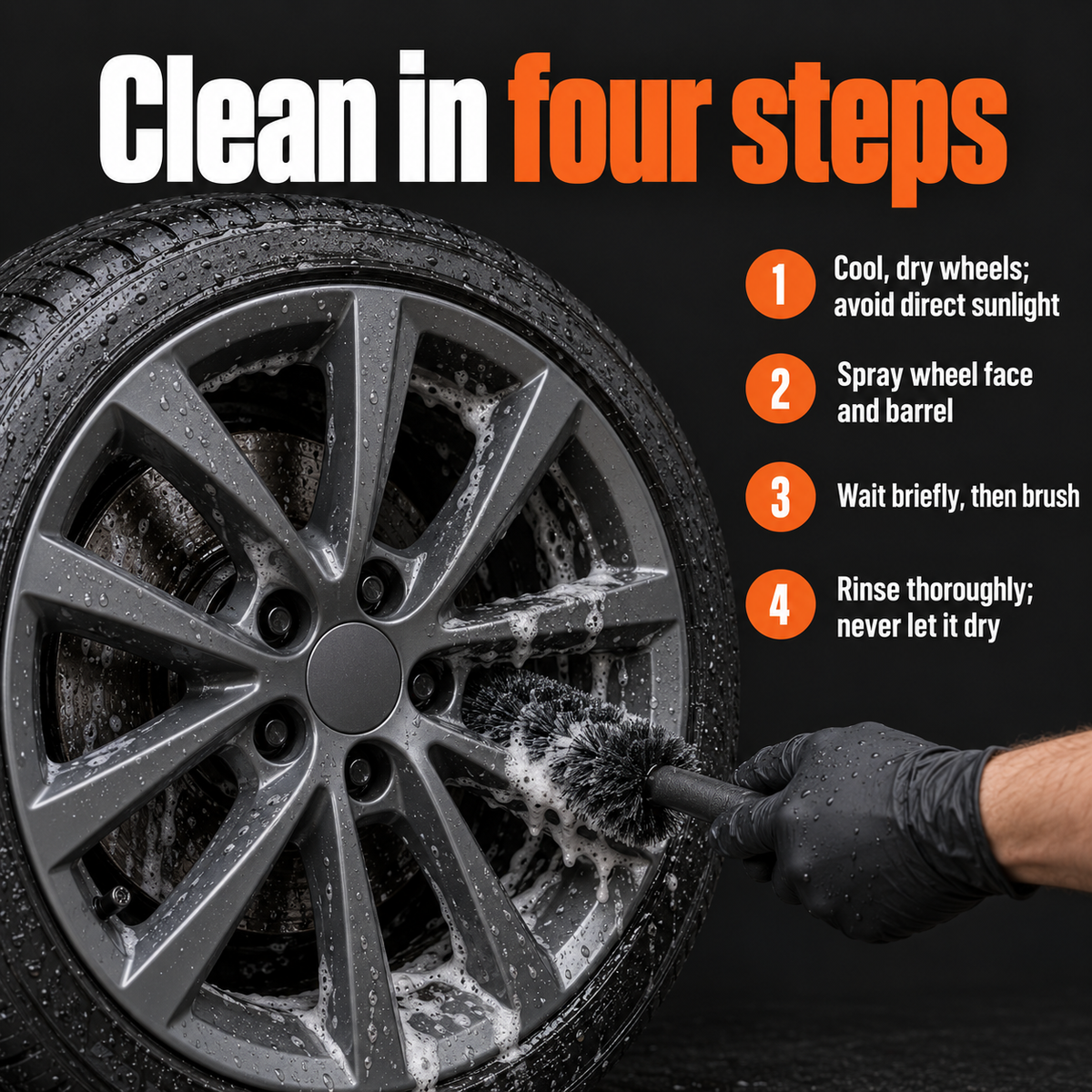 ADBL Wheel Warrior Gel - Acid Wheel Cleaner — How do I use it?