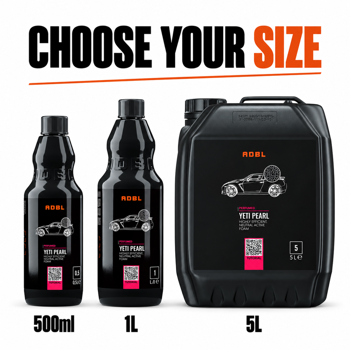 ADBL Yeti Pearl - pH Neutral Snow Foam — Which size?