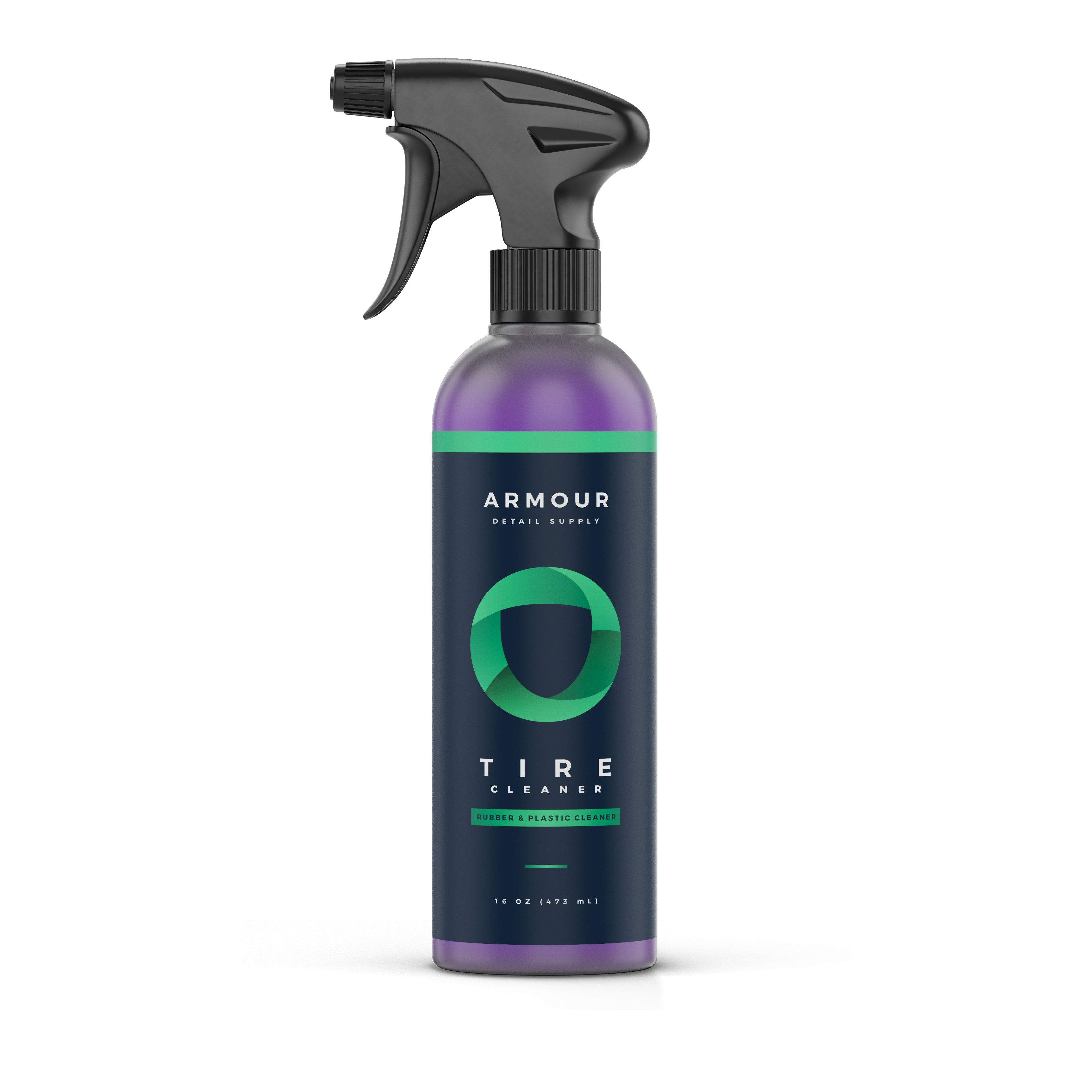 Armour Detail Supply Tyre Cleaner 473ml ready to use bottle, front label