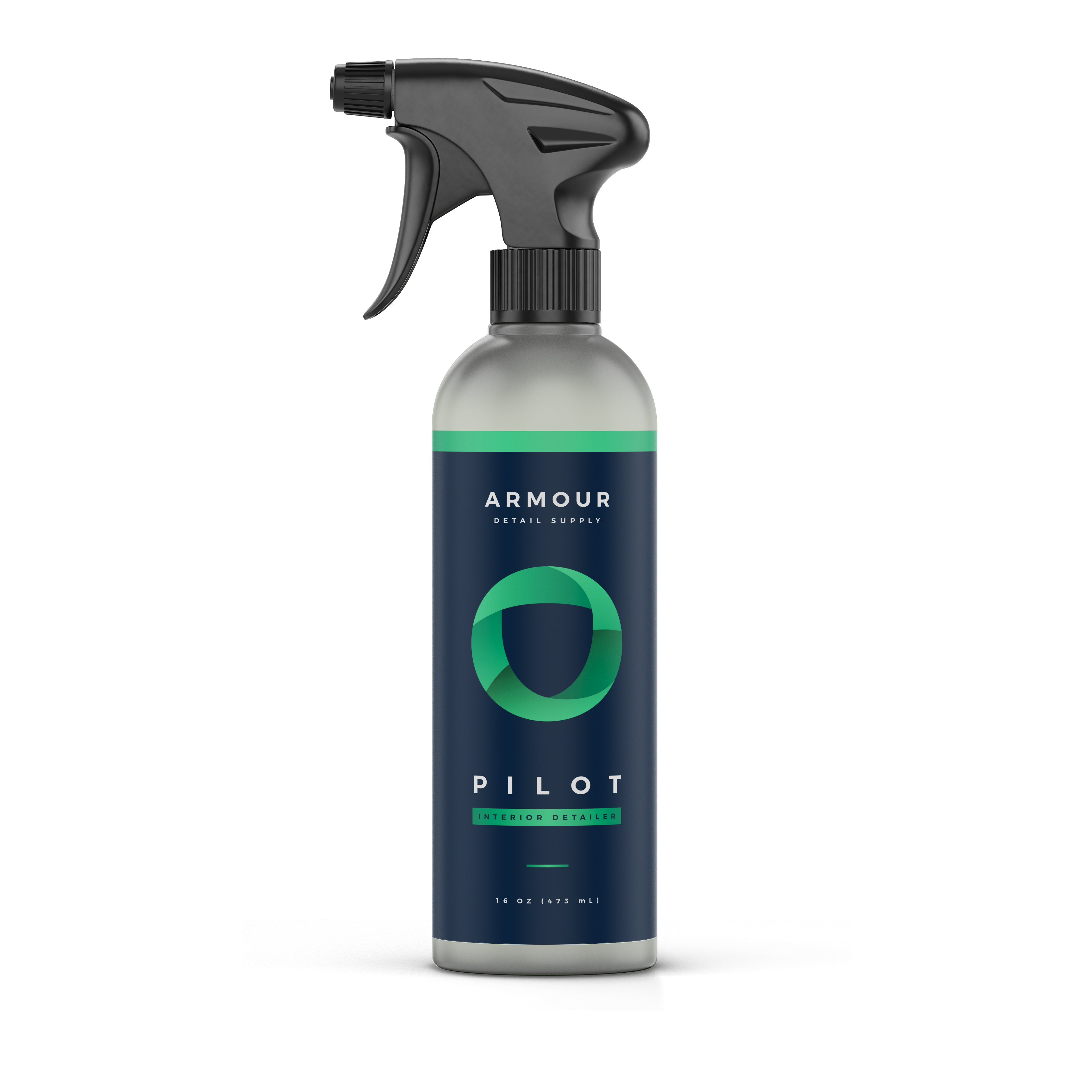 Armour Detail Supply Pilot Interior Detailer 473ml bottle, front label