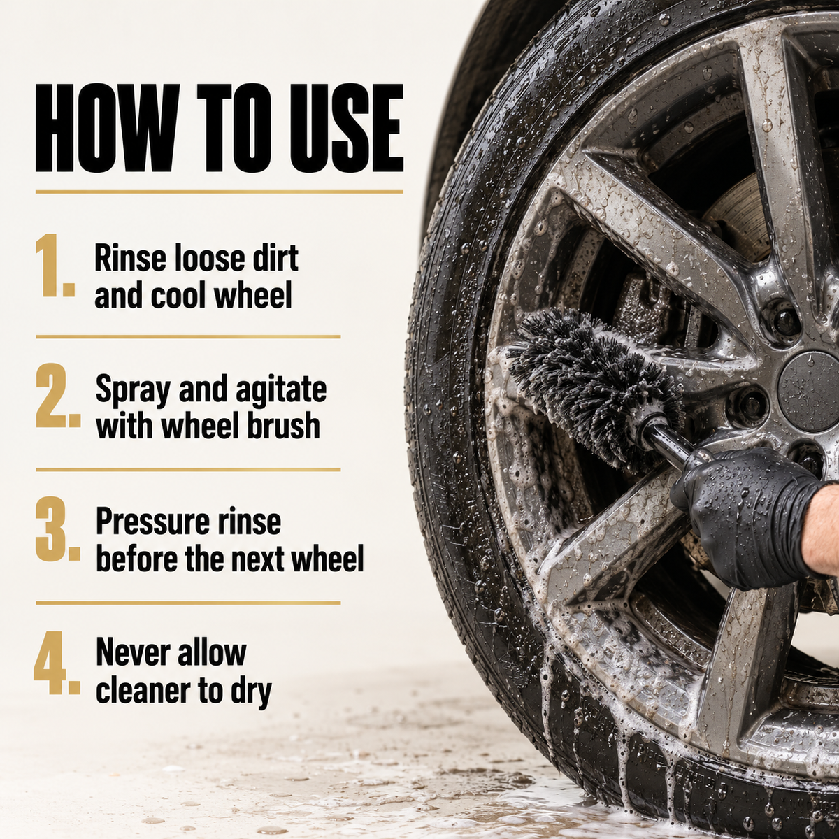 Angelwax Bilberry Concentrate Superior Wheel Cleaner — How do I use it?
