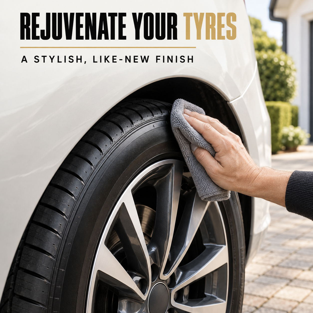 Angelwax Elixir Exterior Rubber & Tyre Dressing 500ml — What finish can I expect?