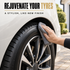 Angelwax Elixir Exterior Rubber & Tyre Dressing 500ml — What finish can I expect?