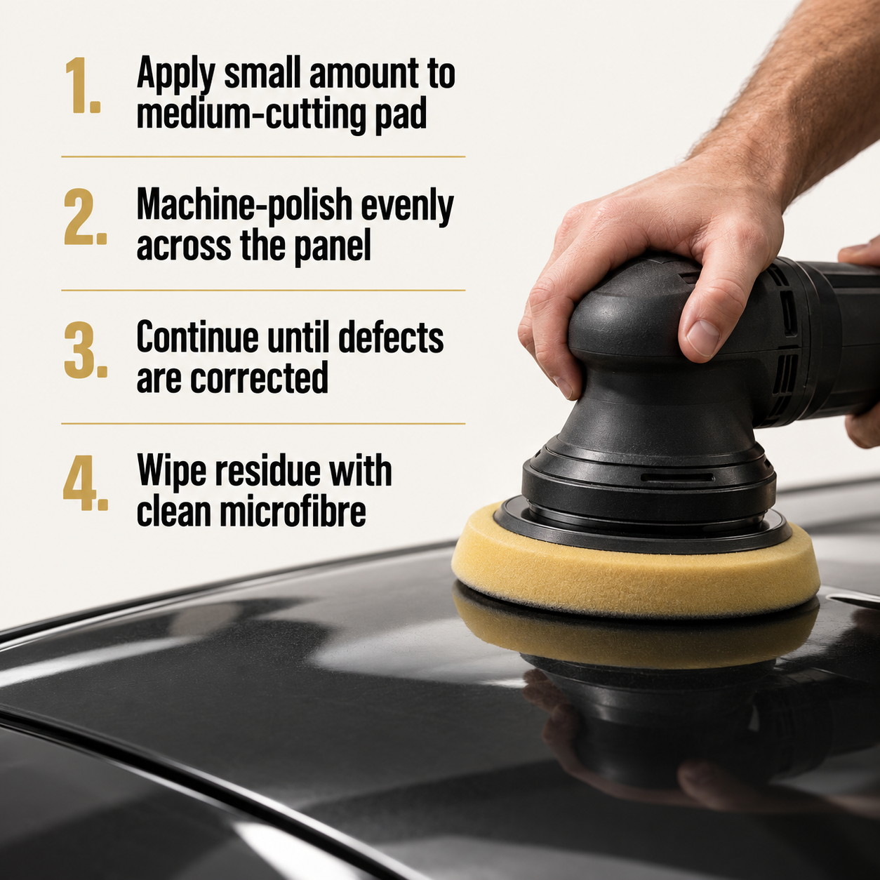Angelwax Enigma AIO Ceramic All-In-One Compound 500ml — How do I apply it?