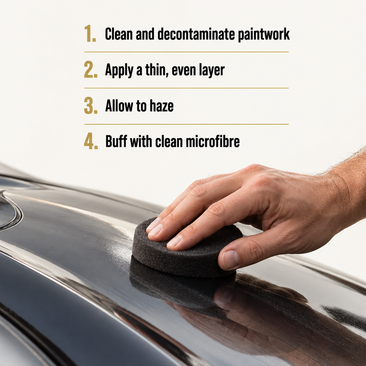 Angelwax Enigma Ceramic Wax — How do I apply it?