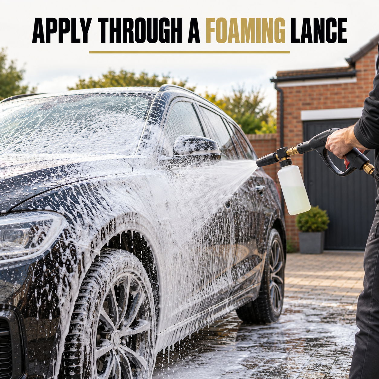 Angelwax Fastfoam Professional Detailing Snowfoam — How is it applied?