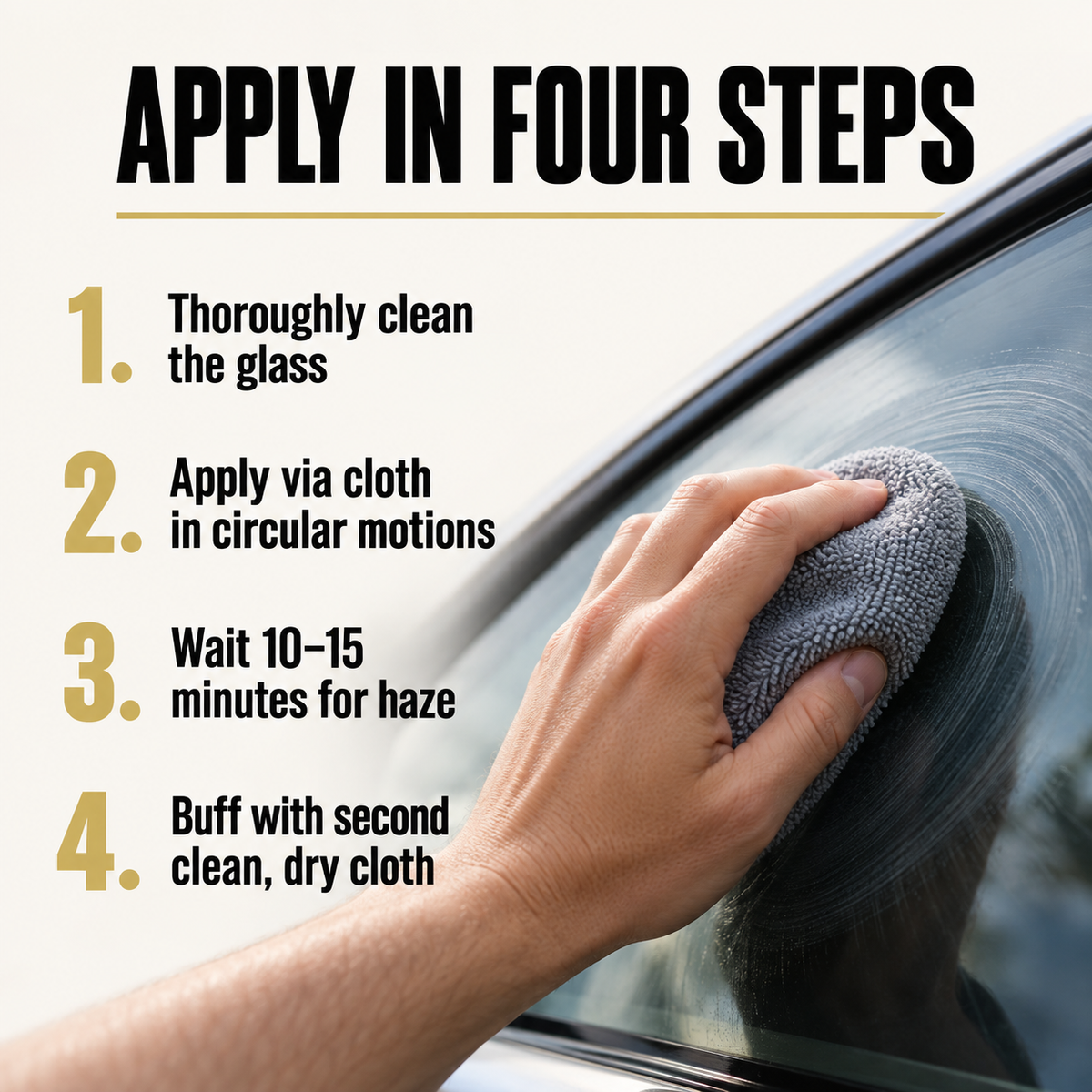 Angelwax H2GO The Ultimate Rain Repellant — How do I apply it?