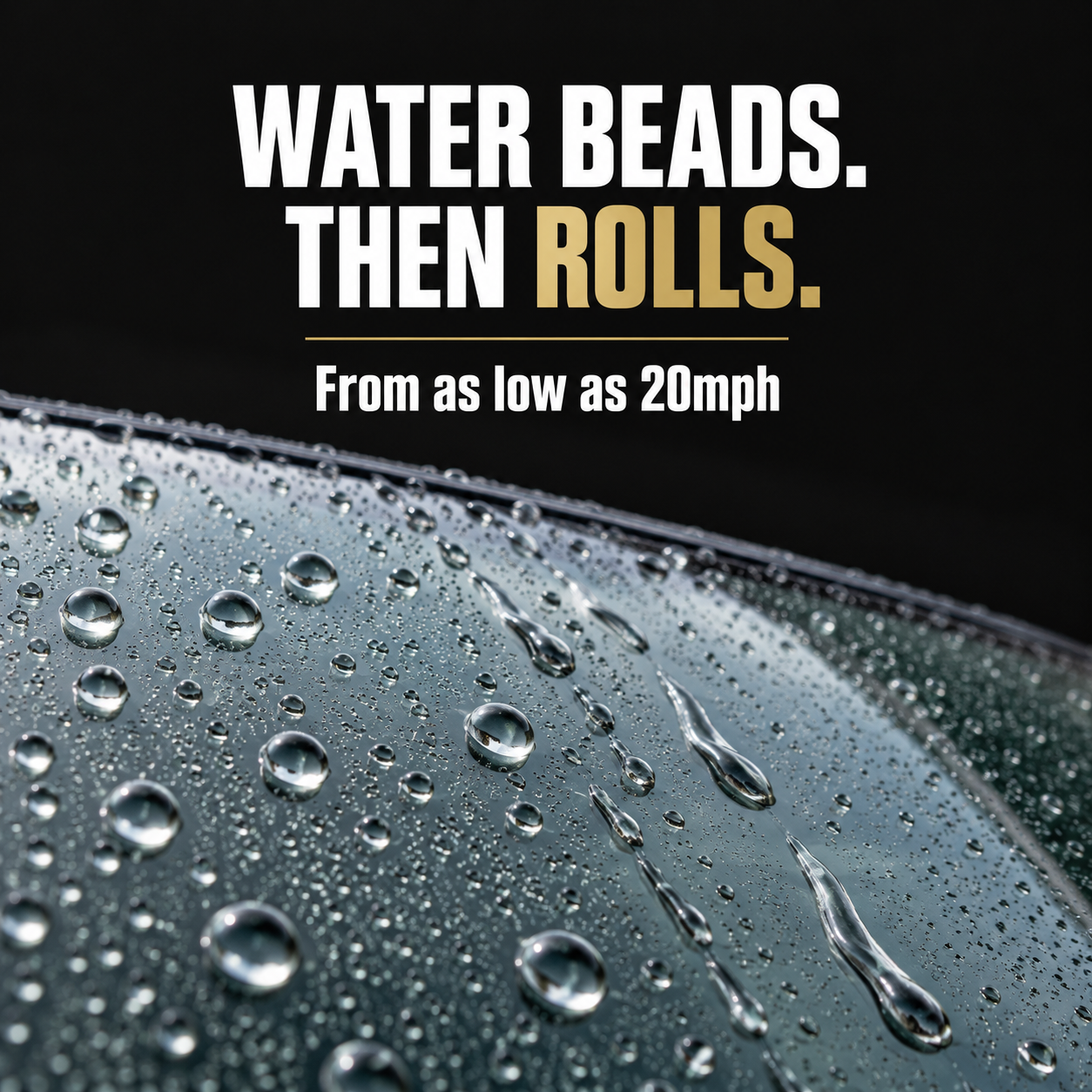 Angelwax H2GO The Ultimate Rain Repellant — What happens to rain?