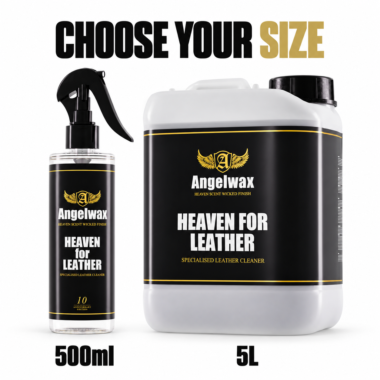 Angelwax Heaven For Leather — Which size?
