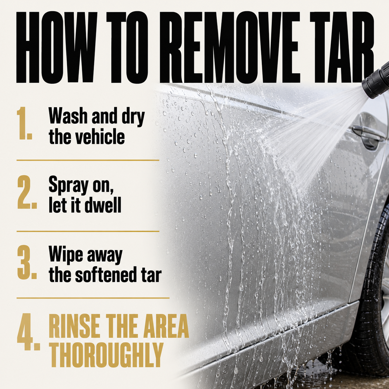 Angelwax Nemesis Rapid Tar Remover 500ml — How do I use it?