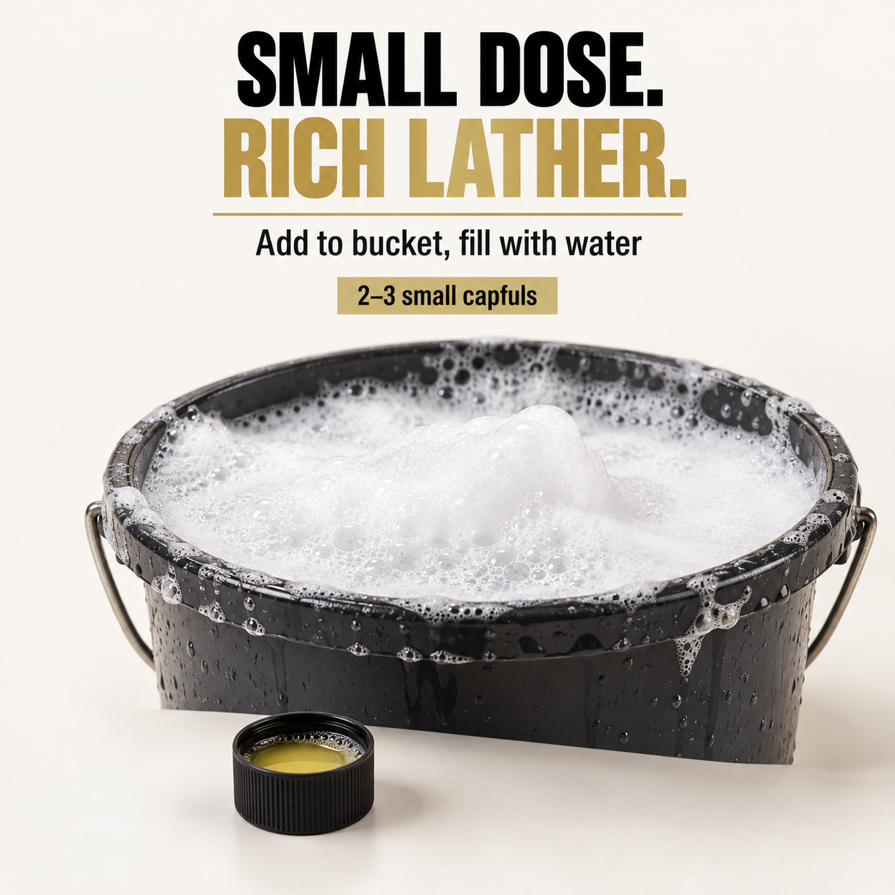 Angelwax Superior Automotive Shampoo — How much do I add?
